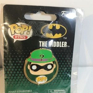 💓3/$15 Riddler pin funko pop button dc comics